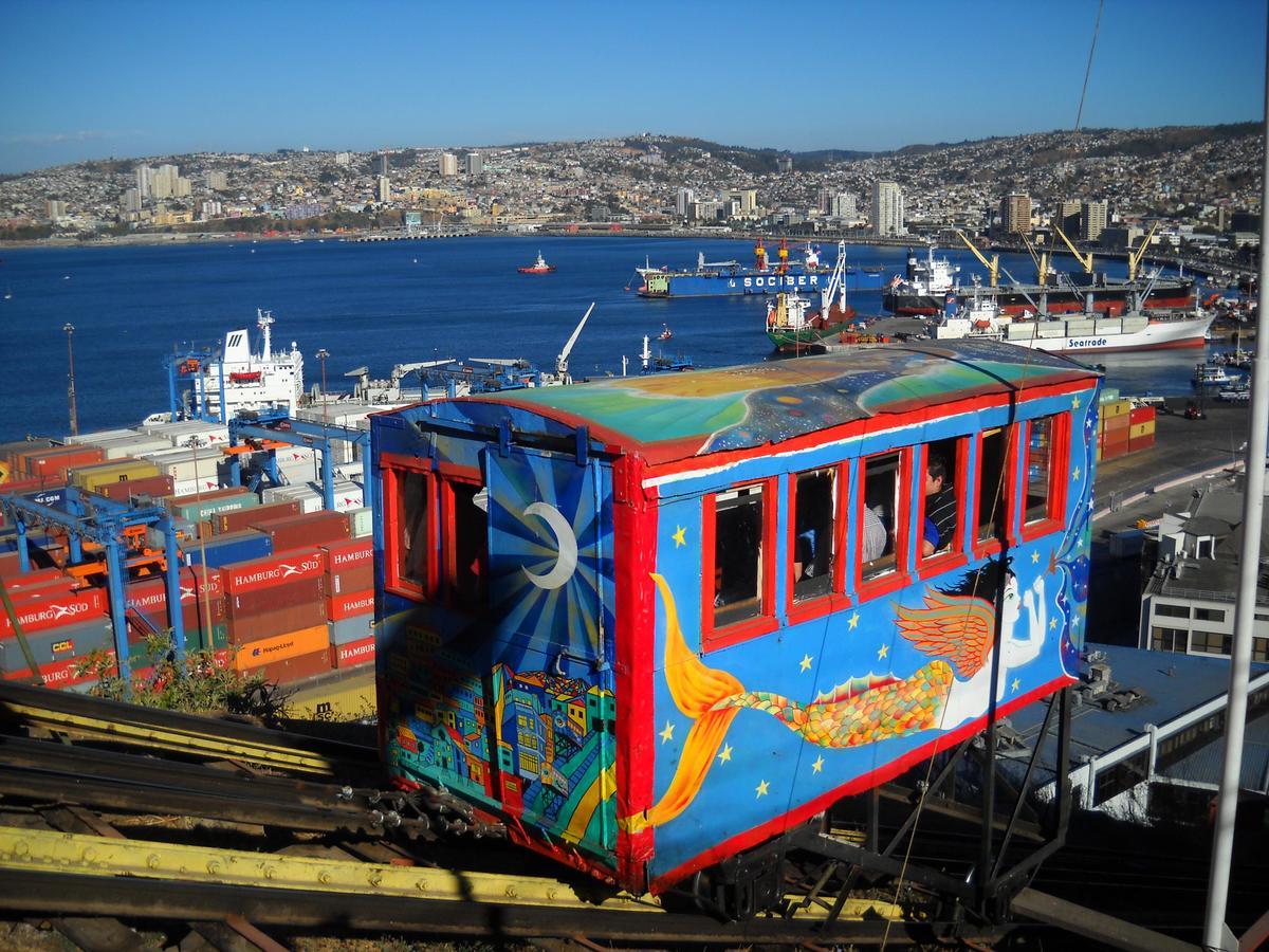 Casa Lastra Hostel Valparaíso Eksteriør billede